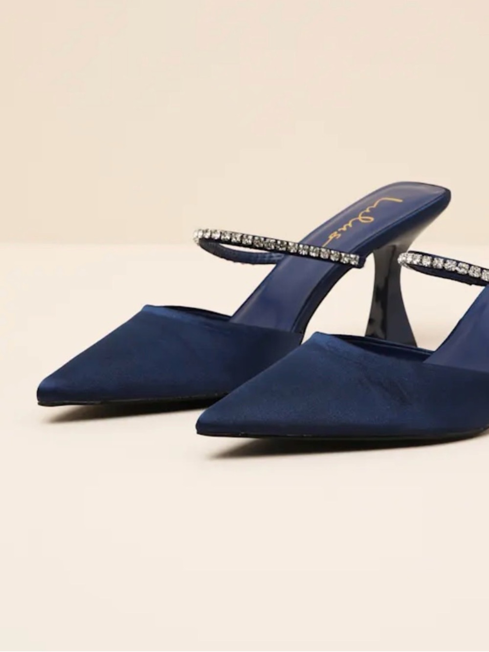 Navy Blue Pumps - 7.5